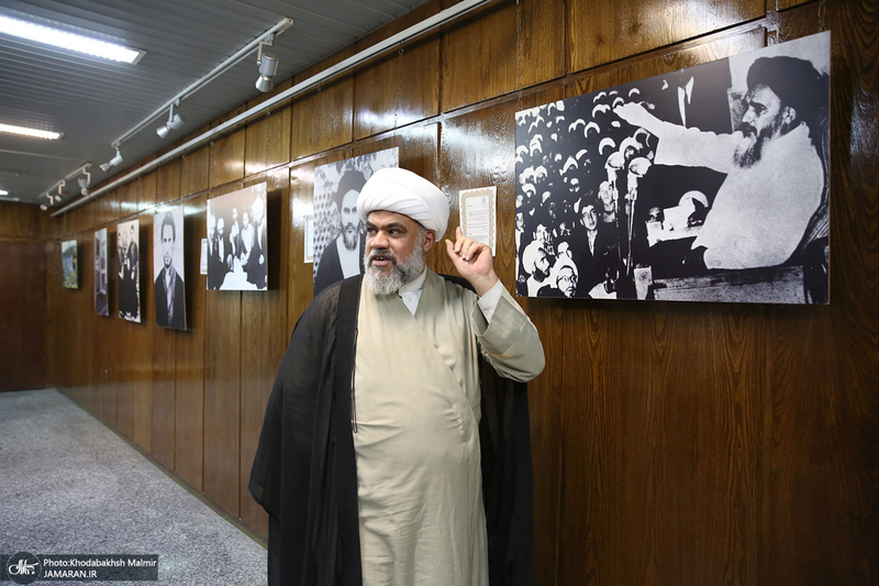 بازدید نماینده آیت الله العظمی یعقوبی از جماران / قیس طایی