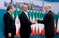 پزشکیان و عراقچی در تبریک سالروز پیروزی انقلاب اسلامی از سوی سفرا و رؤسای سازمان‌های بین المللی مقیم تهران (24)