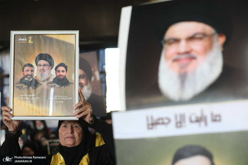 مراسم اولین سالگرد شهادت سید حسن نصرالله-1