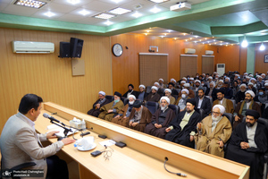 نهمین نشست تبیین مکتب امام خمینی با عنوان «اسلام و حکومت از دیدگاه امام خمینی(س)‎‎»