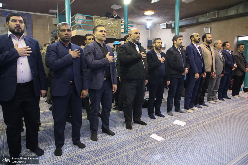 آیین افتتاح «جشنواره های مردمی آرمان» در حسینیه جماران