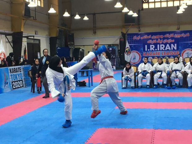 نفرات برتر مسابقات کاراته بانوان غرب کشور در همدان معرفی شدند