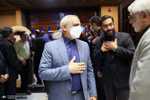 مراسم ختم حجت الاسلام و المسلمین سید محمود دعایی در مسجد نور -1