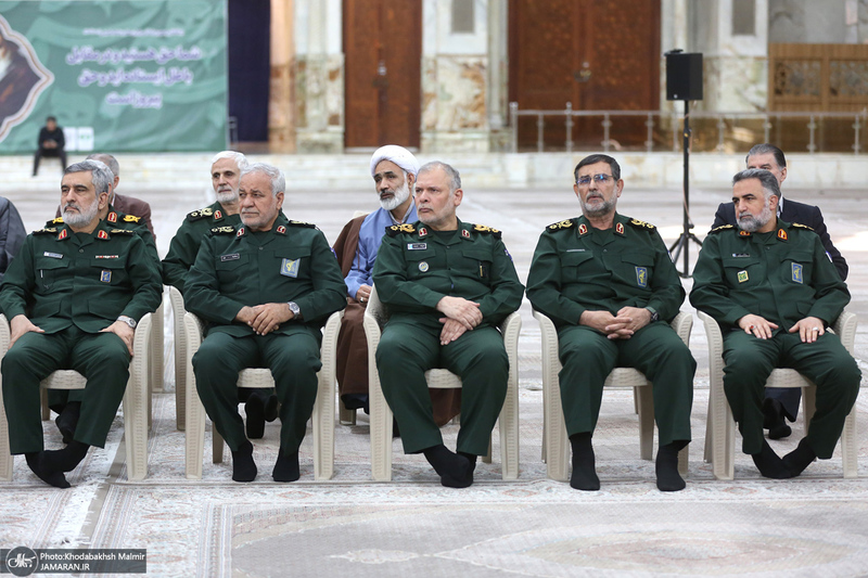 تجدید میثاق فرماندهان ارشد سپاه پاسداران انقلاب اسلامی با آرمان های امام خمینی (س)-2