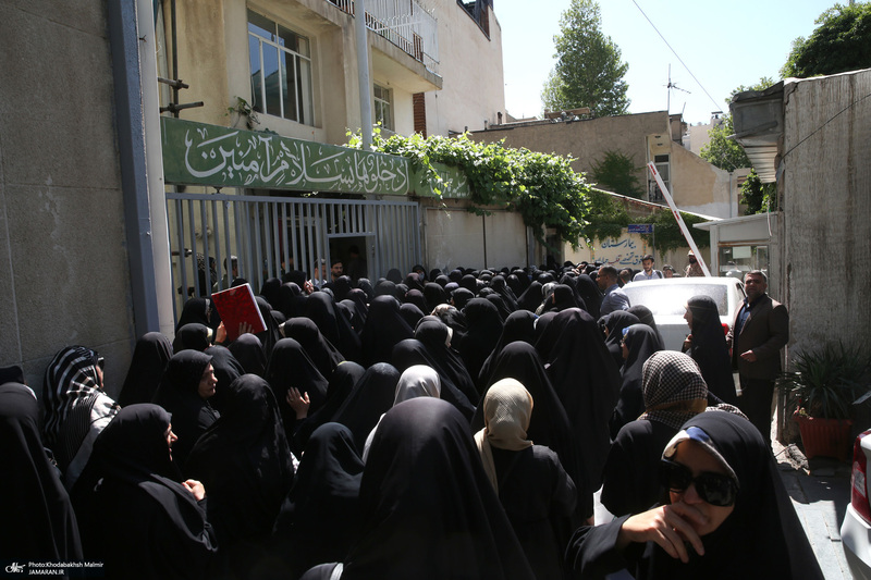 مراسم «کوچه آفتاب» در جماران