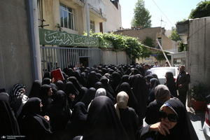 مراسم «کوچه آفتاب» در جماران