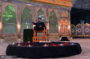 مراسم احیای شب بیست و سوم ماه مبارک رمضان در حرم امام خمینی(س)