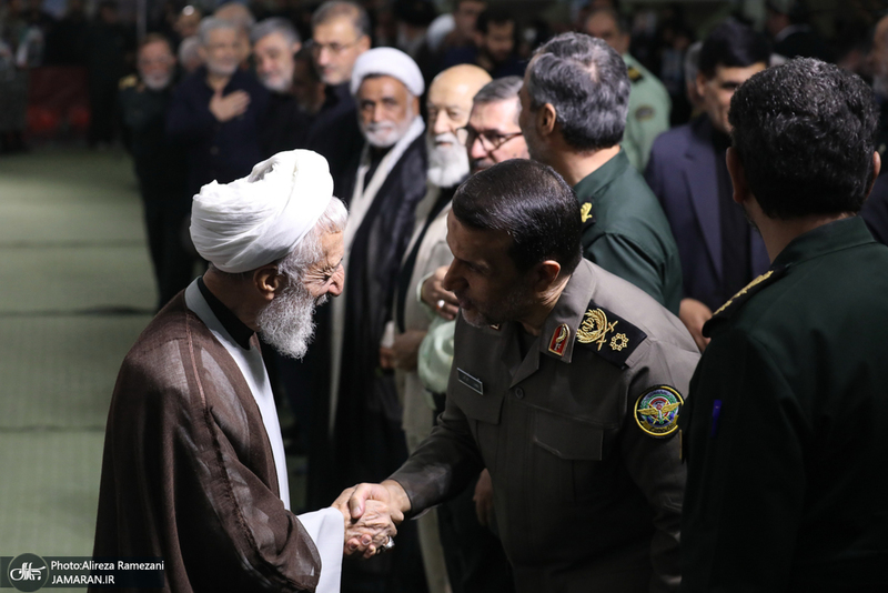 مراسم چهلمين روز شهادت شهداى اقتدار ايران