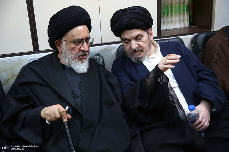 مراسم ختم همسر شهید آیت الله سید مصطفی خمینی (ره) -3