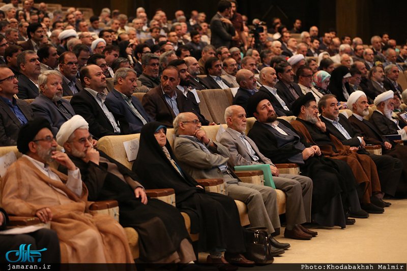 حضور سید حسن خمینی در نخستین کنگره حزب مجمع ایثارگران-1