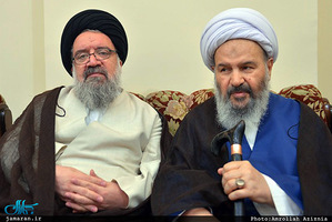 تجدید میثاق رییس و اعضای مجلس خبرگان رهبری با آرمان‌های حضرت امام(س)