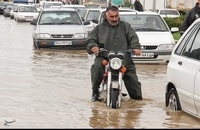 سیلاب و آب گرفتگی در رودسر گیلان