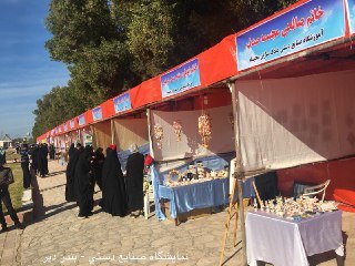 نمایشگاه صنایع دستی در دیر بوشهر گشایش یافت