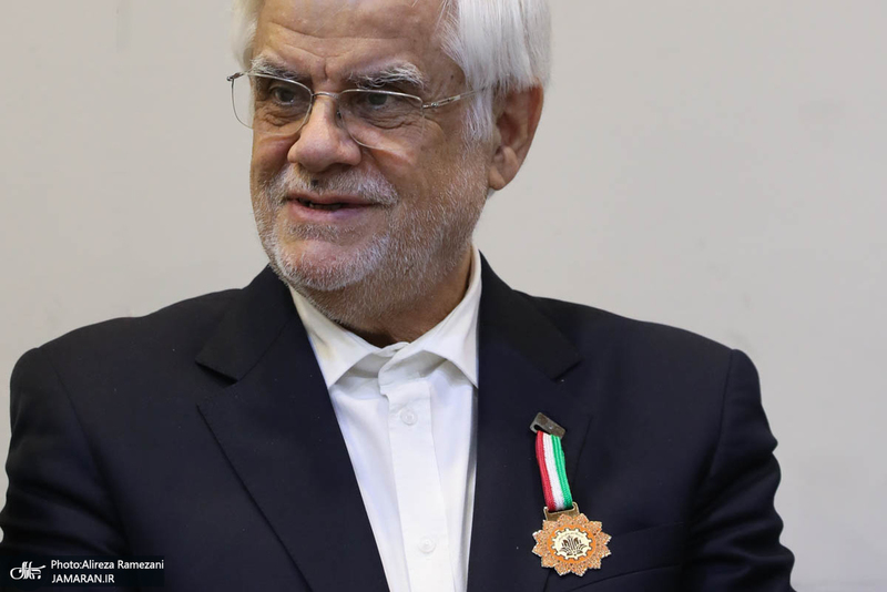 مراسم استاد ممتازی دانشگاه صنعتی شریف با حضور عارف