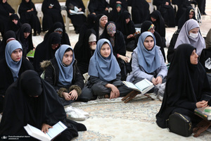 آیین افتتاحیه مرکز فعالیت‌های قرآنی در حرم مطهر حضرت امام خمینی (س)