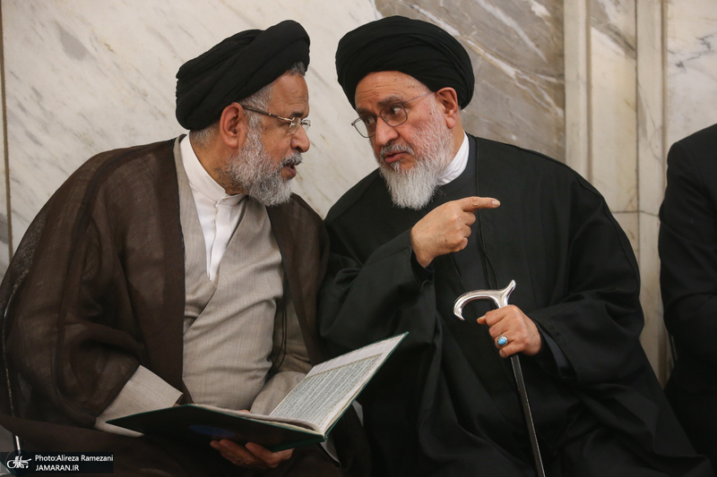 مراسم هفتمین روز درگذشت همسر شهید مطهری