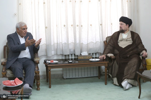 دیدار دبیر کل و جمعی از اعضای حزب همبستگی ایران اسلامی با سید حسن خمینی