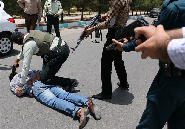 ۵۸ سارق حرفه ای در اهواز دستگیر شدند