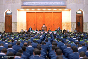 تجدید میثاق دانشجویان و فرماندهان دانشگاه افسری و تربیت پلیس امام حسن مجتبی (ع) با آرمان های امام خمینی (س)