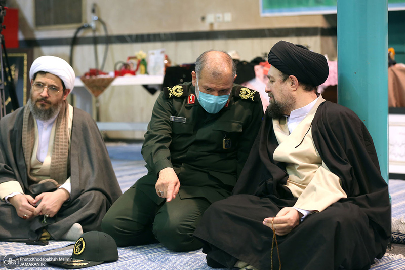 مراسم جشن میلاد امام حسین (ع) و روز پاسدار در حسینیه جماران‎‎