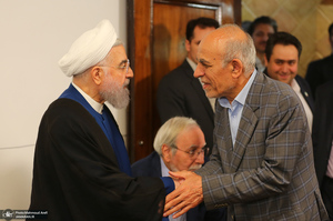 دیدار نوروزی سیاسیون با حسن روحانی
