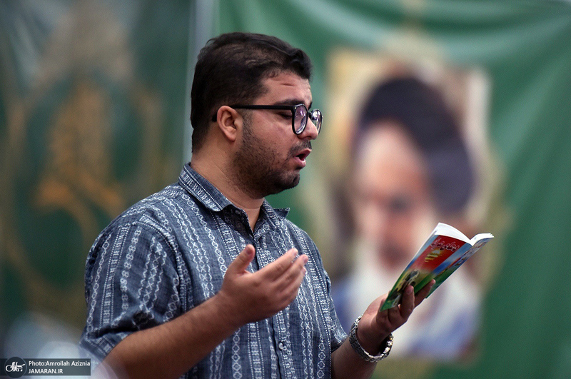 مراسم دعای عرفه در حرم مطهر امام خمینی (س)