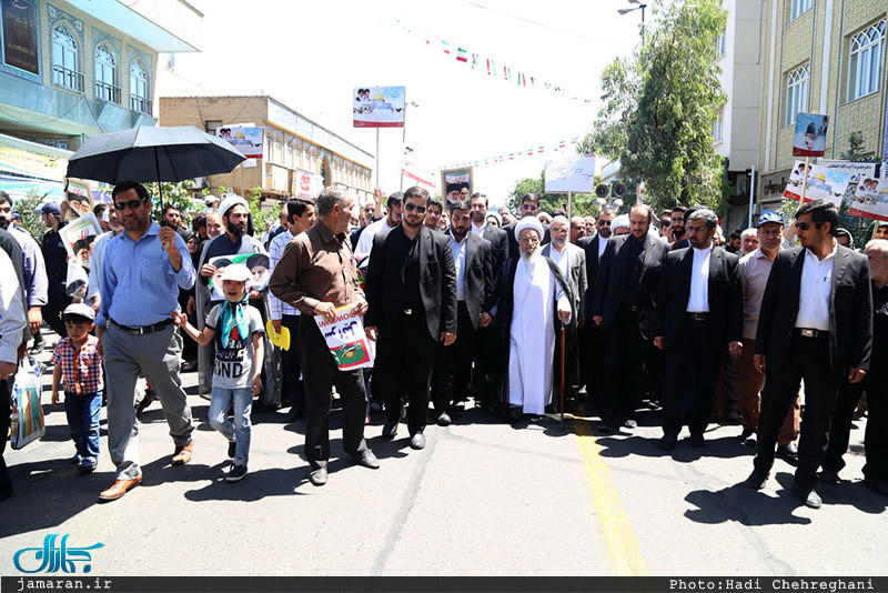 راهپیمایی با شکوه روز جهانی قدس در قم