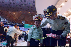 تجدید میثاق جمعی از فرماندهان ناجا با آرمان‌های بنیانگذار انقلاب اسلامی 