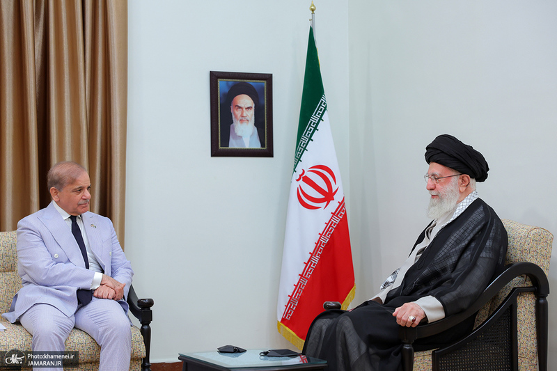دیدار نخست وزیر پاکستان با رهبر معظم انقلاب