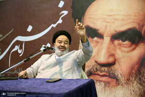 بازدید نخبگان اهل سنت از جماران - حجت الاسلام ابوالحسن نواب