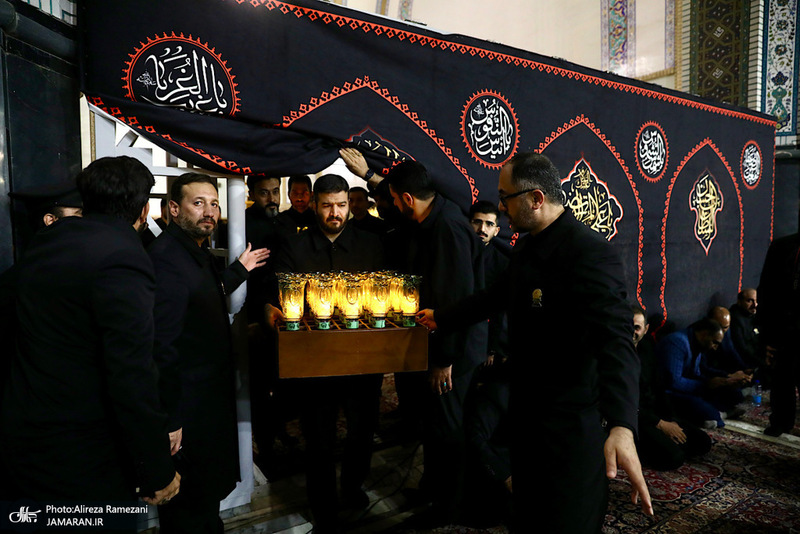 مراسم خطبه خوانی شب شهادت امام رضا (ع)