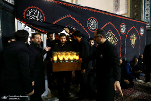 مراسم خطبه خوانی شب شهادت امام رضا (ع)