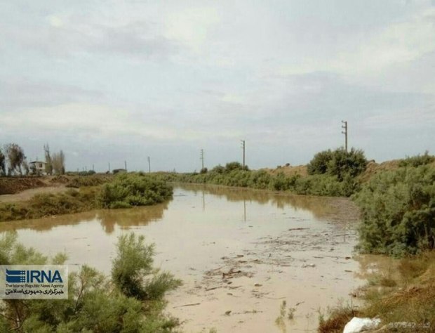 رودخانه های پرآب گلستان خطر سیل ندارد