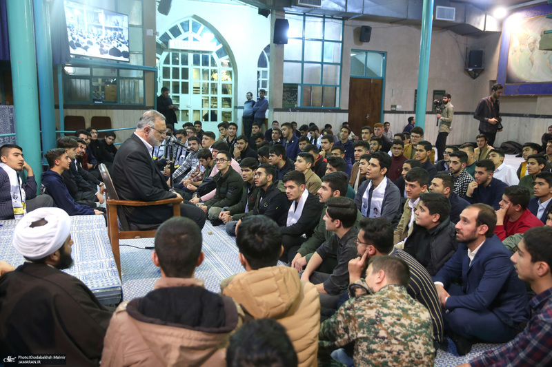 مراسم مجمع عالی بسیج دانش آموزی در حسینیه جماران