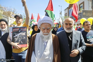 راهپیمایی باشکوه روز قدس در قم - 1