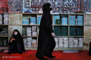 عزاداری شب اول محرم در امام زاده صالح و مسجد ارک تهران 