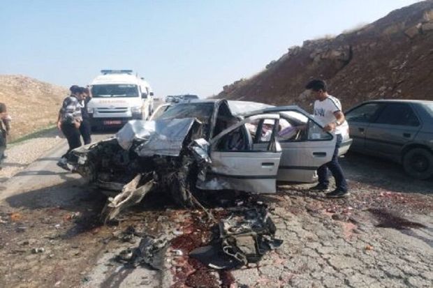 تصادف در جاده گچساران به گناوه یک کشته برجای گذاشت