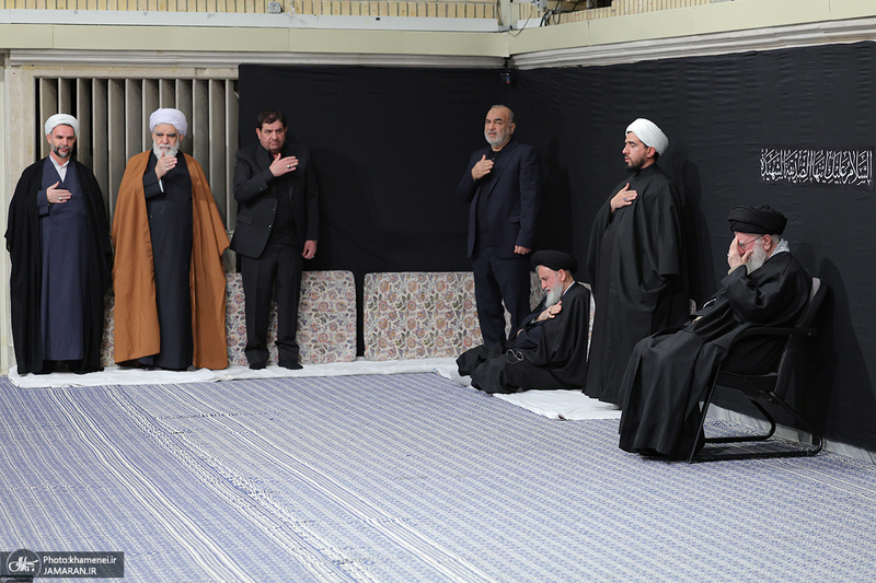 دومین شب مراسم عزاداری حضرت فاطمه‌زهرا (س) در حسینیه امام خمینی