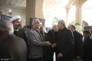مراسم یادبود حاجیه خانم خدیجه خاتمی در مسجد امیرالمومنین (ع) -1