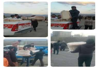 توزیع غذا بین یکهزار و 500 سیل زده آذربایجان غربی