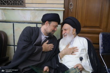 مراسم ختم مادر همسر آیت الله محمدجواد فاضل لنکرانی