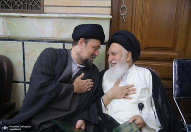 مراسم ختم مادر همسر آیت الله محمدجواد فاضل لنکرانی