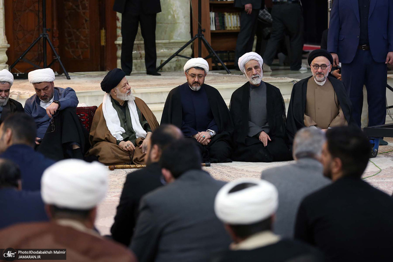 مراسم چهاردهمین سالگرد رحلت همسر امام خمینی و سی‌امین سالگرد ارتحال مرحوم حاج سیداحمد خمینی (ره)