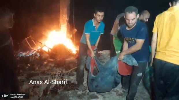 اسرائیل دیشب هم به کودکان و زنان فلسطینی حمله کرد + عکس