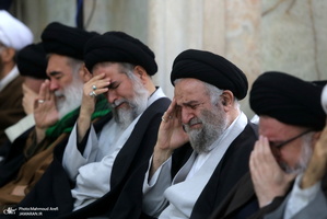 اجتماع طلاب در محکوم کردن اقدام تروریستی دولت آمریکا در به شهادت حاج قاسم سلیمانی