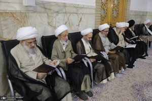 مراسم هفتمین روز ارتحال آیت العظمی شبیری زنجانی (ره)