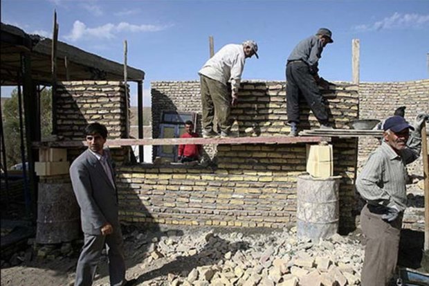 کار سقف گذاری 1600 واحد مناطق زلزله زده پایان یافت