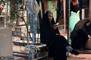 احیای شب بیست و سوم ماه رمضان در گلزار شهدای بهشت زهرا (س)