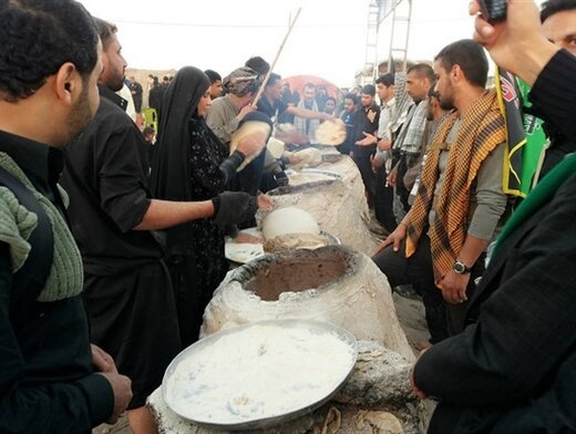 البرز ۶۰ تن آرد در اختیار موکب‌های اربعین قرار داد