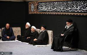 اولین شب عزاداری حضرت اباعبدالله الحسین (ع) در حسینیه امام خمینی